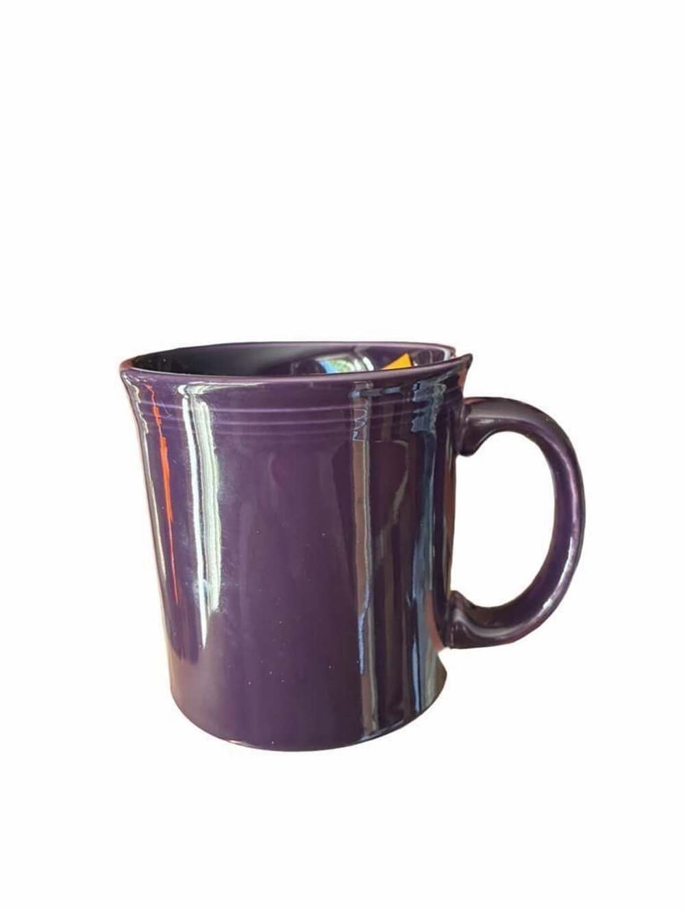 Fiesta Java Mug Plum Purple Ceramic Coffee Cup